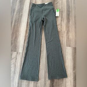 NWT GAIAM Gray OM Highrise Yoga Pants - Size XS